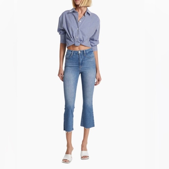 FRAME DENIM EUC 29 Le Super High Straight Mini Boot - Picture 5 of 7